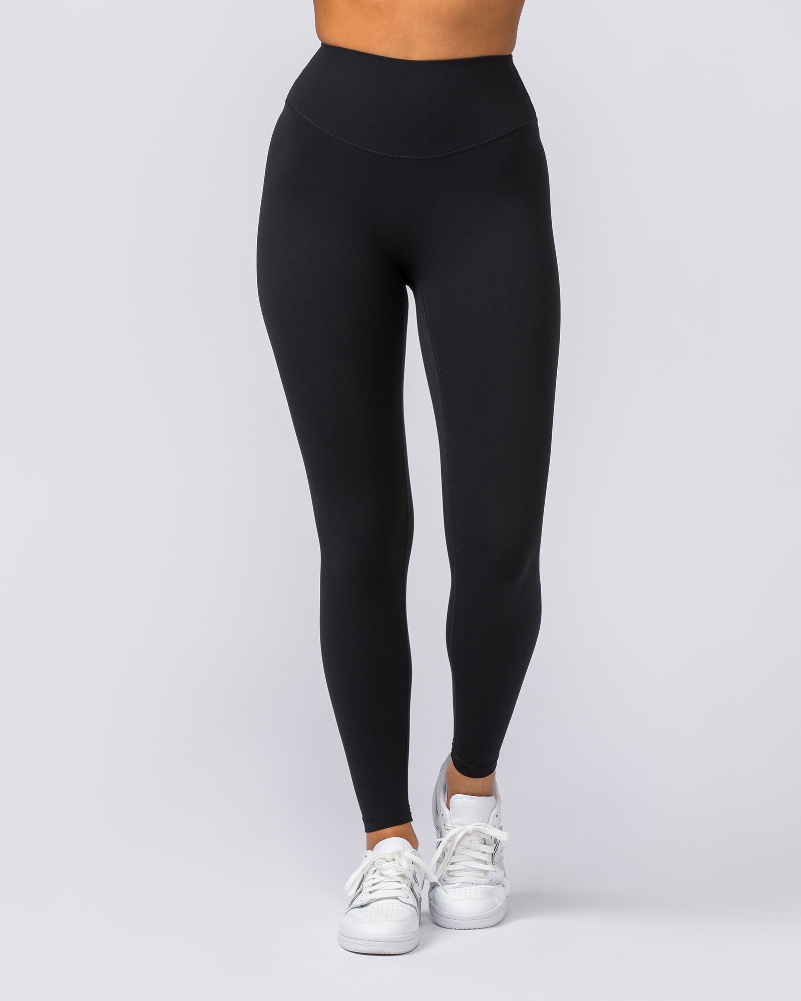 Ultra Aura Ankle Length Leggings - Black-Leggings-XXS-112303BLK-XXS-MNAPPRL27001-2-Muscle Nation