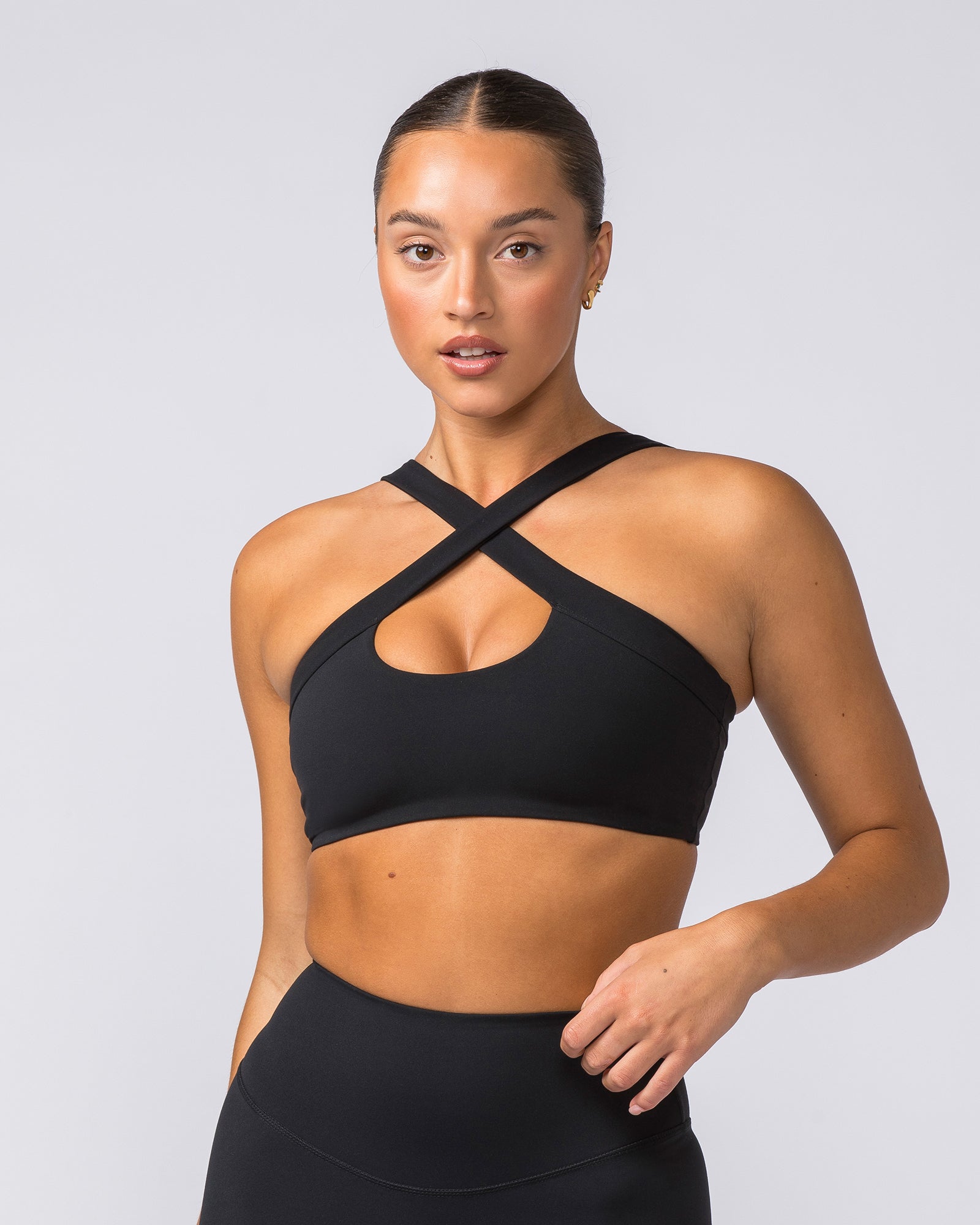 Luxe Bralette - Black-Bralettes-XXS-112304BLK-XXS-MNAPPRL27037-1-Muscle Nation