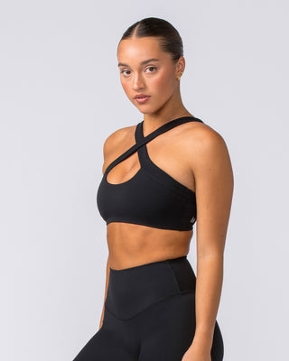 Luxe Bralette - Black-Bralettes-XXS-112304BLK-XXS-MNAPPRL27037-2-Muscle Nation