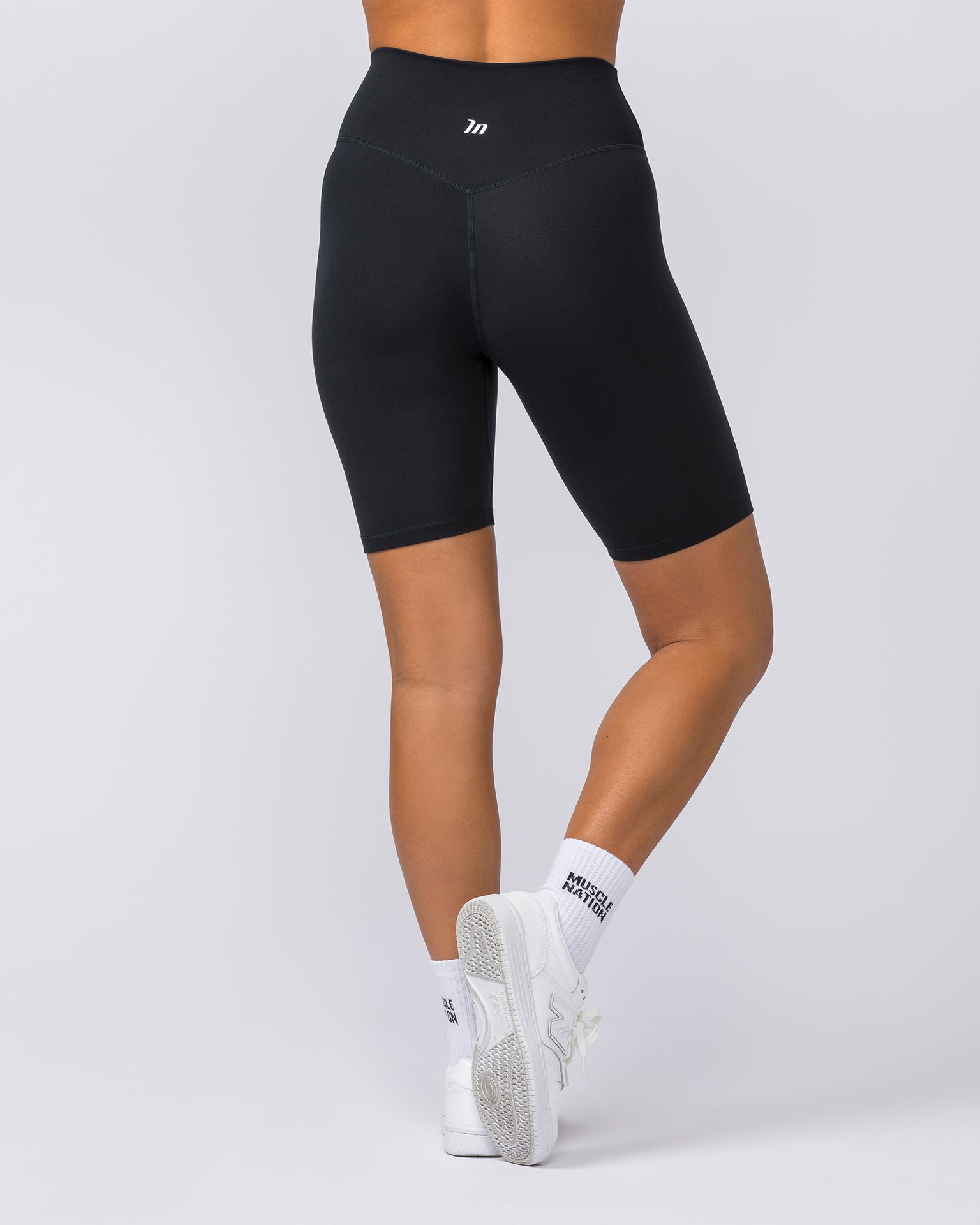 Zero Rise Everyday Referee Length Shorts - Black-Shorts-XXS-112306BLK-XXS-MNAPPRL26560-6-Muscle Nation