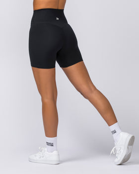 Zero Rise Everyday Bike Shorts - Black-Shorts-XXS-112307BLK-XXS-MNAPPRL26614-1-Muscle Nation