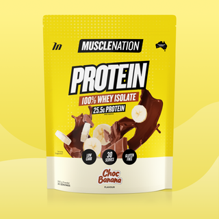 WHEY Protein Isolate - Choc Banana - 30 serves-Whey Protein Powders-MNSUPPS0397-9359054002715-1-Muscle Nation