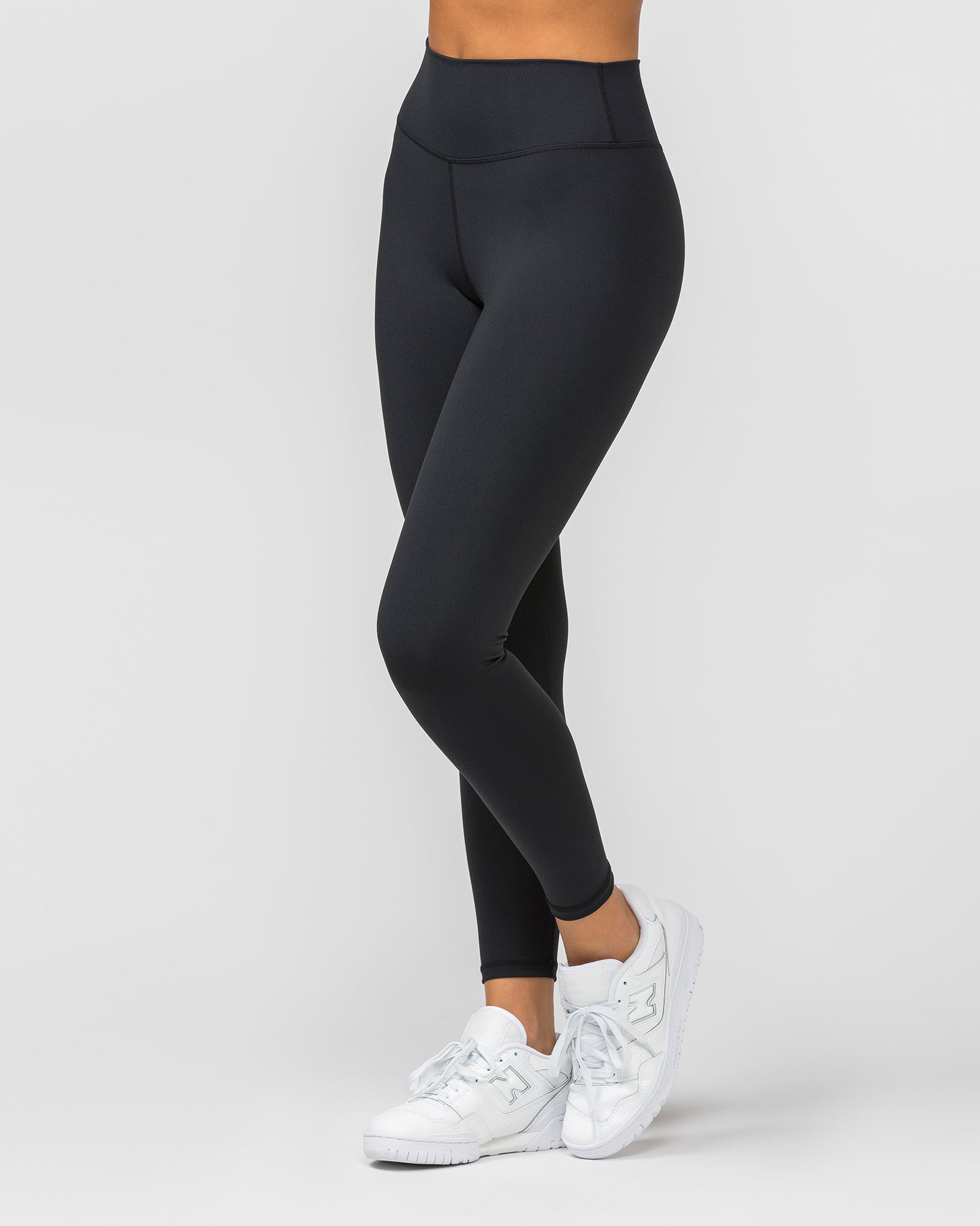 Signature Scrunch Ankle Length Leggings - Black-Leggings-XXS-MNAPPRL7523-MNAPPRL7523-3-Muscle Nation