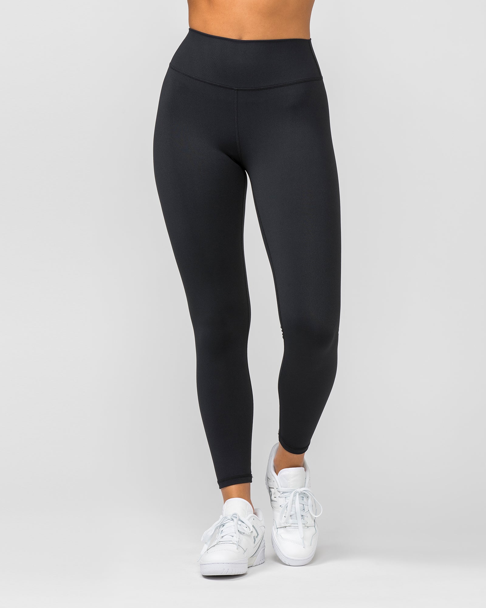 Signature Scrunch Ankle Length Leggings - Black-Leggings-XXS-MNAPPRL7523-MNAPPRL7523-2-Muscle Nation