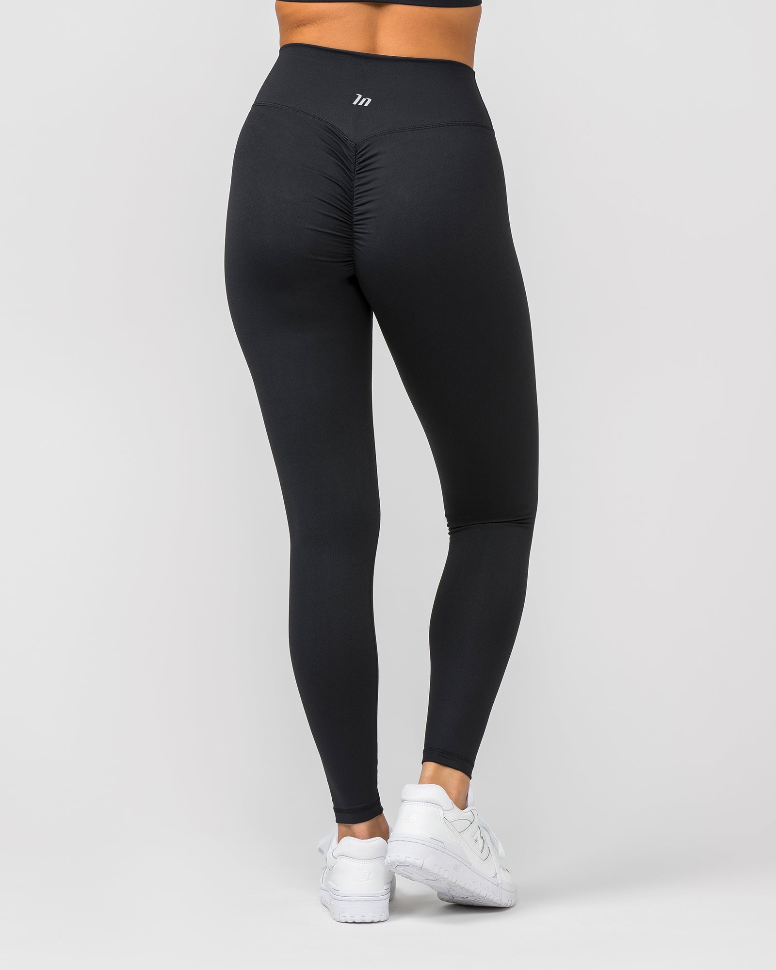 Signature Full Length Scrunch Leggings - Black-Leggings-XXS-MNAPPRL7554-MNAPPRL7554-5-Muscle Nation