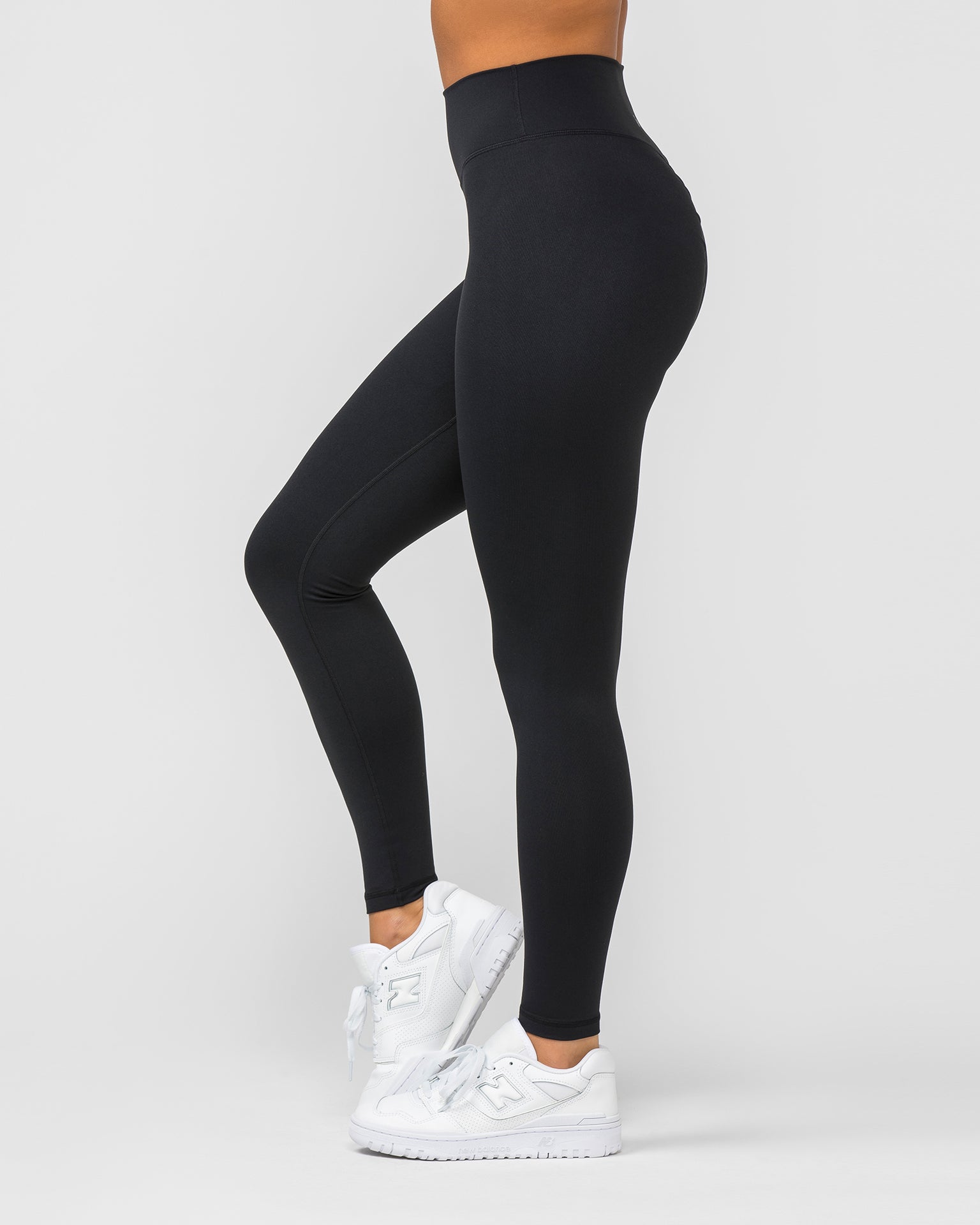 Signature Full Length Scrunch Leggings - Black-Leggings-XXS-MNAPPRL7554-MNAPPRL7554-4-Muscle Nation