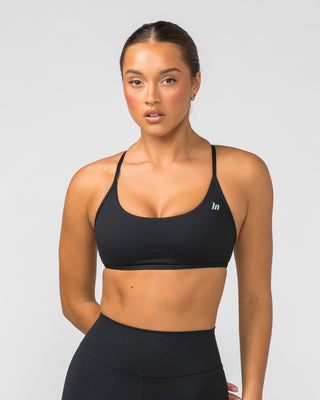 Essence Bralette - Black-Bralettes-XXS-112242BLK-XXS-MNAPPRL40009-1-Muscle Nation