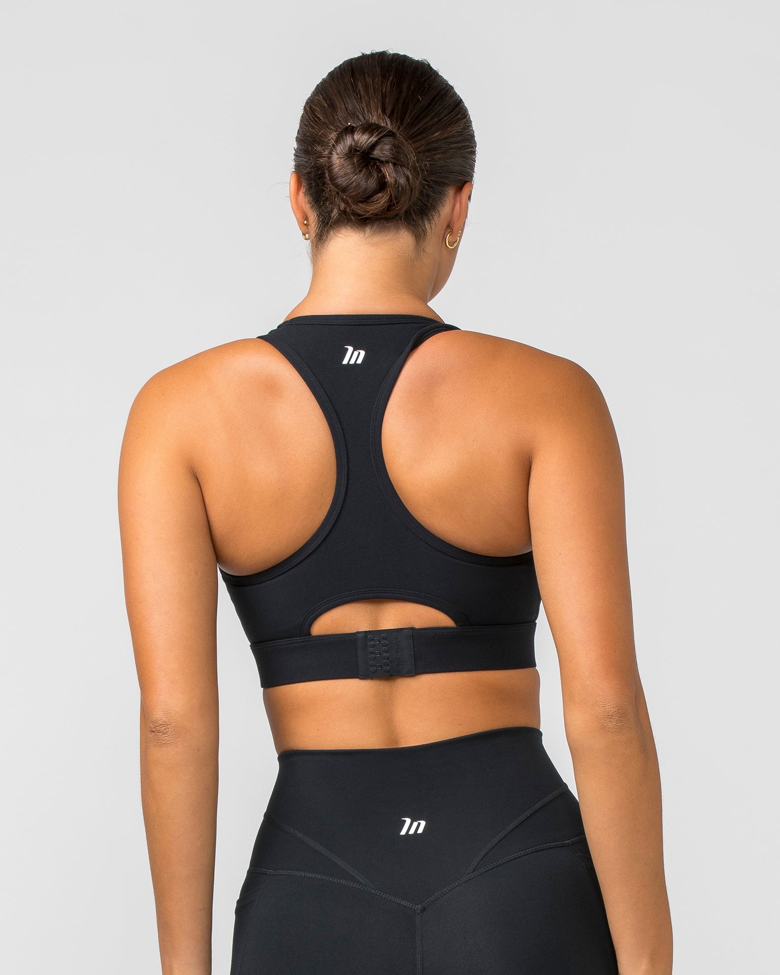 Stamina Moulded Bra - Black-Sports Bras-XS-042318BLK-XS-MNAPPRL23735-4-Muscle Nation