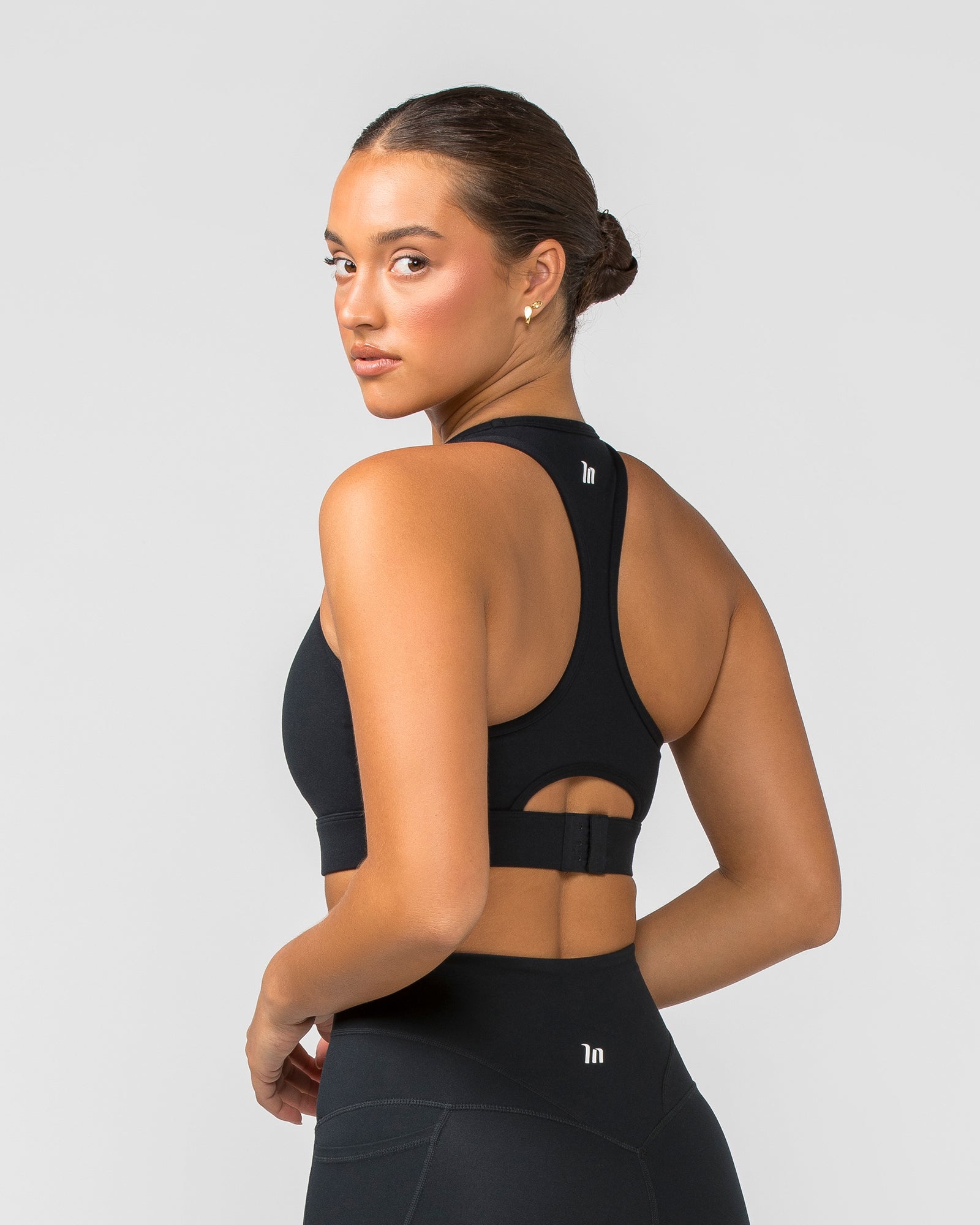 Stamina Moulded Bra - Black-Sports Bras-XS-042318BLK-XS-MNAPPRL23735-3-Muscle Nation