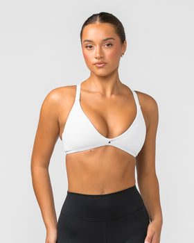 Aurora Bralette - White-Bralettes-XXS-112321WHT-XXS-MNAPPRL29436-1-Muscle Nation