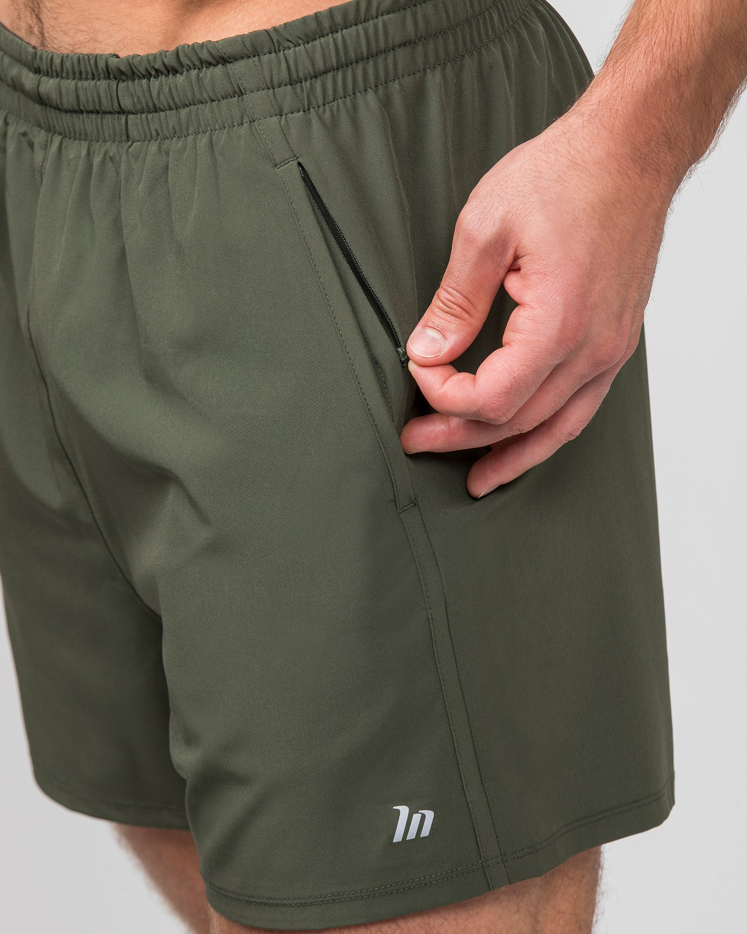 New Heights 4" Shorts - Dark Khaki-Shorts-S-012246DKHAKI-S-MNAPPRL13528-7-Muscle Nation
