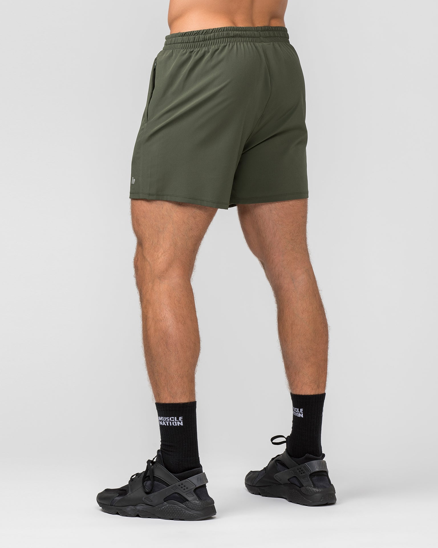 New Heights 4" Shorts - Dark Khaki-Shorts-S-012246DKHAKI-S-MNAPPRL13528-4-Muscle Nation