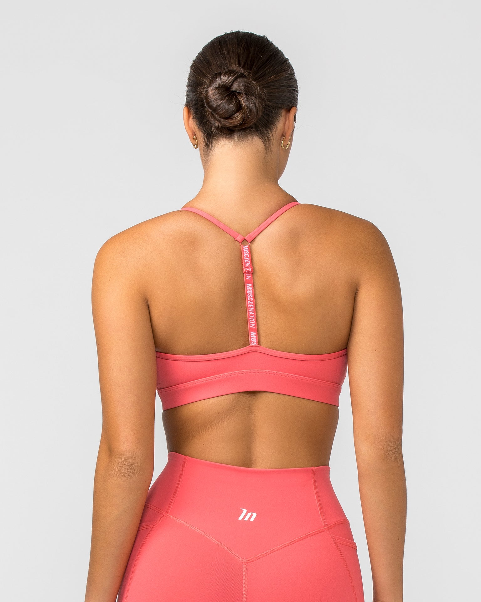 Switch Bra - Peach Orange-Sports Bras-XS-012401PCHORA-XS-MNAPPRL29200-5-Muscle Nation