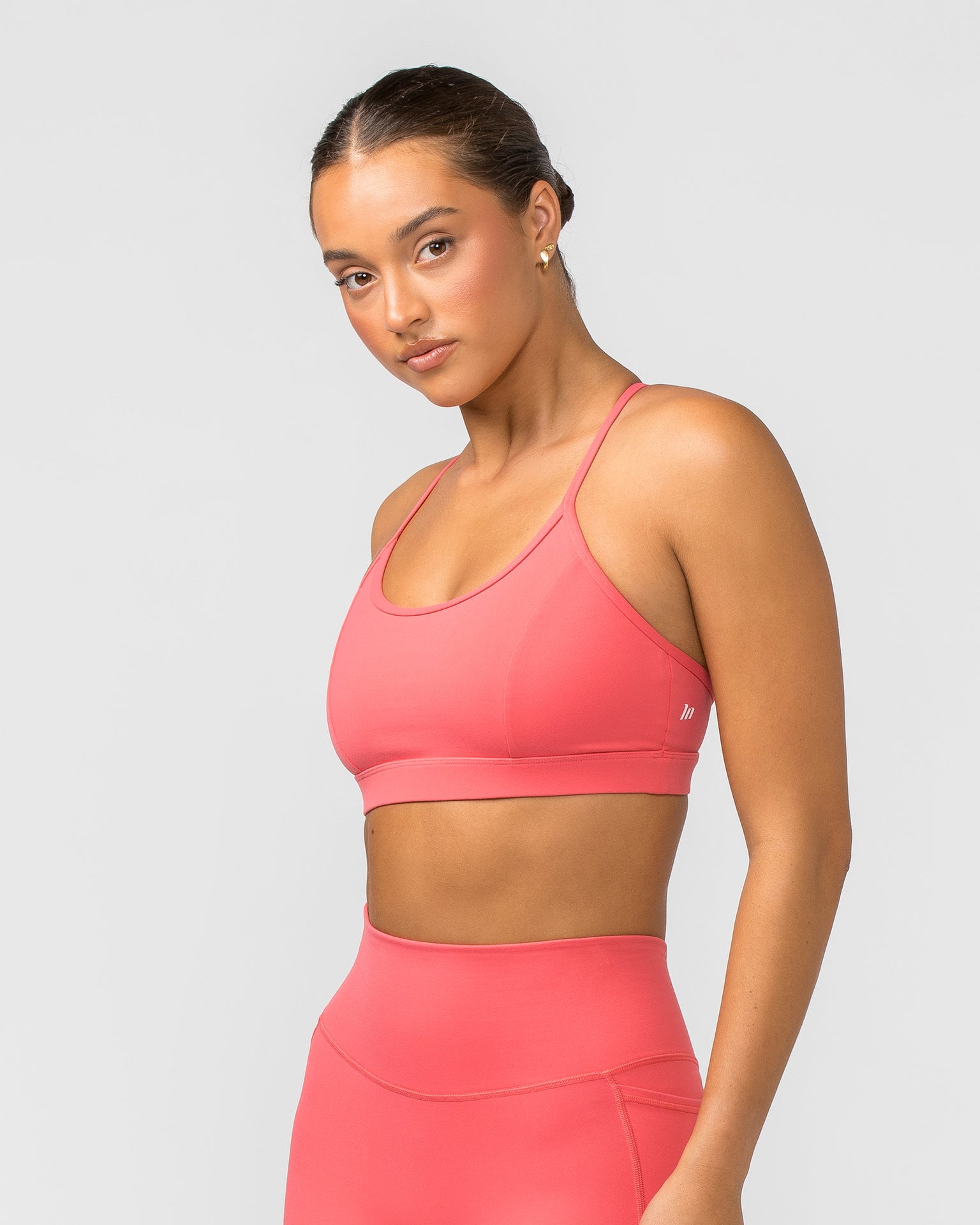 Switch Bra - Peach Orange-Sports Bras-XS-012401PCHORA-XS-MNAPPRL29200-3-Muscle Nation