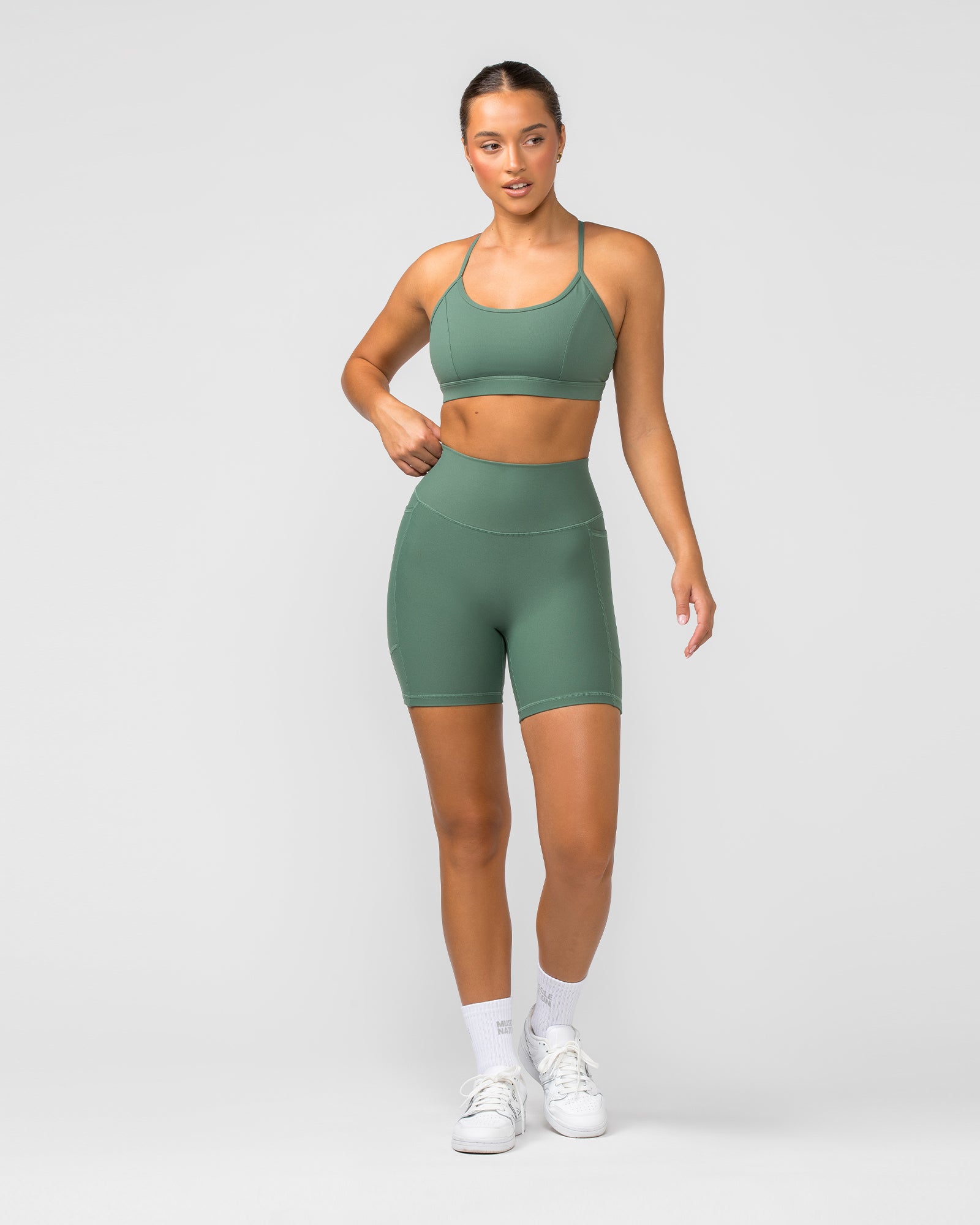 Switch Bra - Mineral Green-Sports Bras-XS-012401MINGRN-XS-MNAPPRL29192-5-Muscle Nation