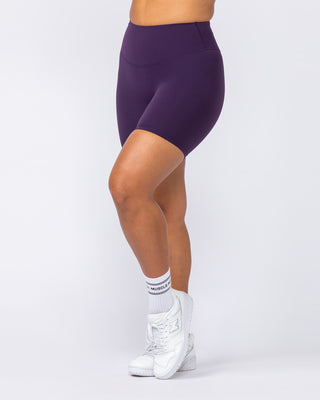 Ultra Aura Bike Shorts - Dark Purple-Bottoms-XXS-1124111DRKPUR-XXS-MNAPPRL34306-2-Muscle Nation