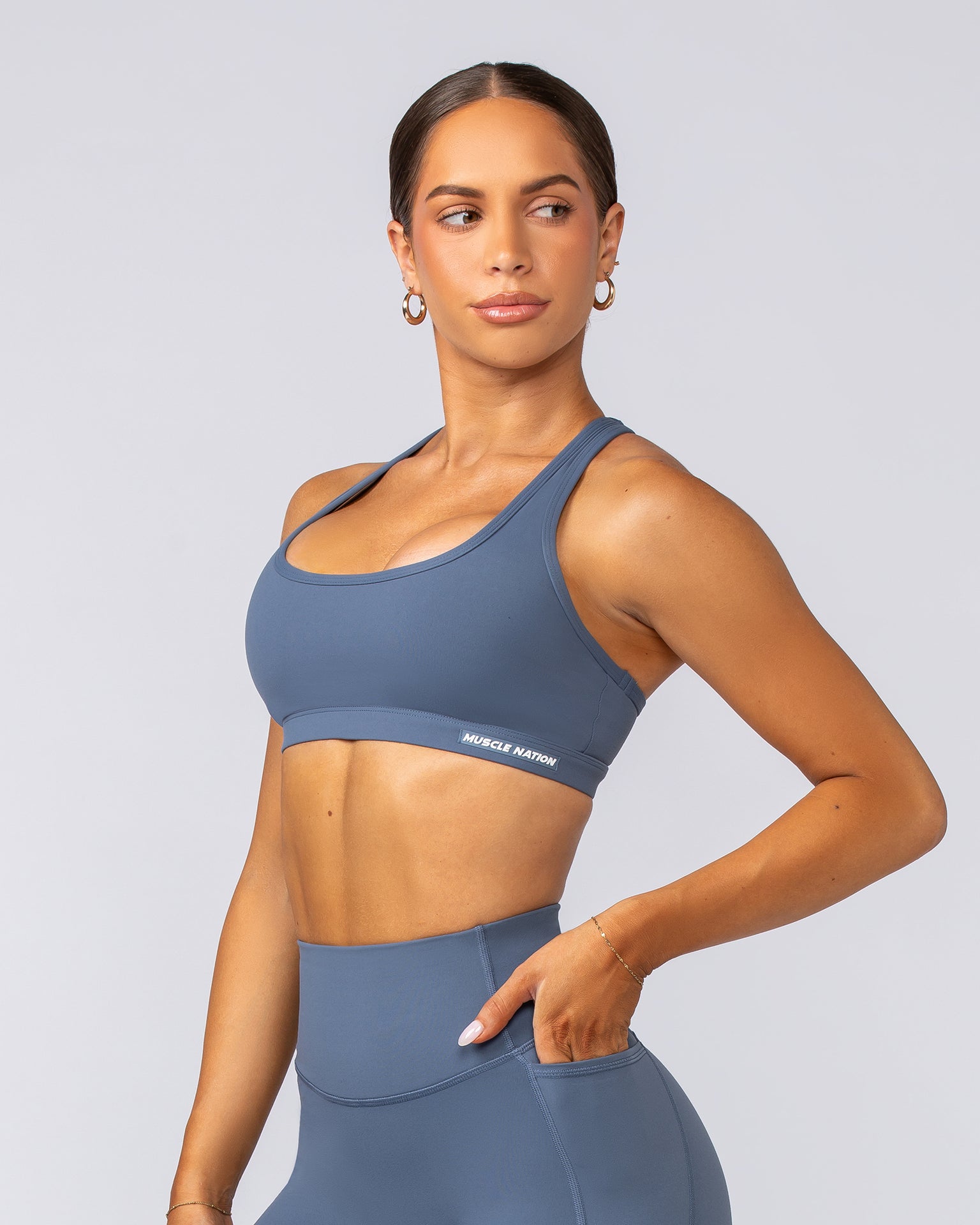 Drew Bra - Arctic-Sports Bras-XXS-092403ARCTIC-XXS-MNAPPRL40230-2-Muscle Nation