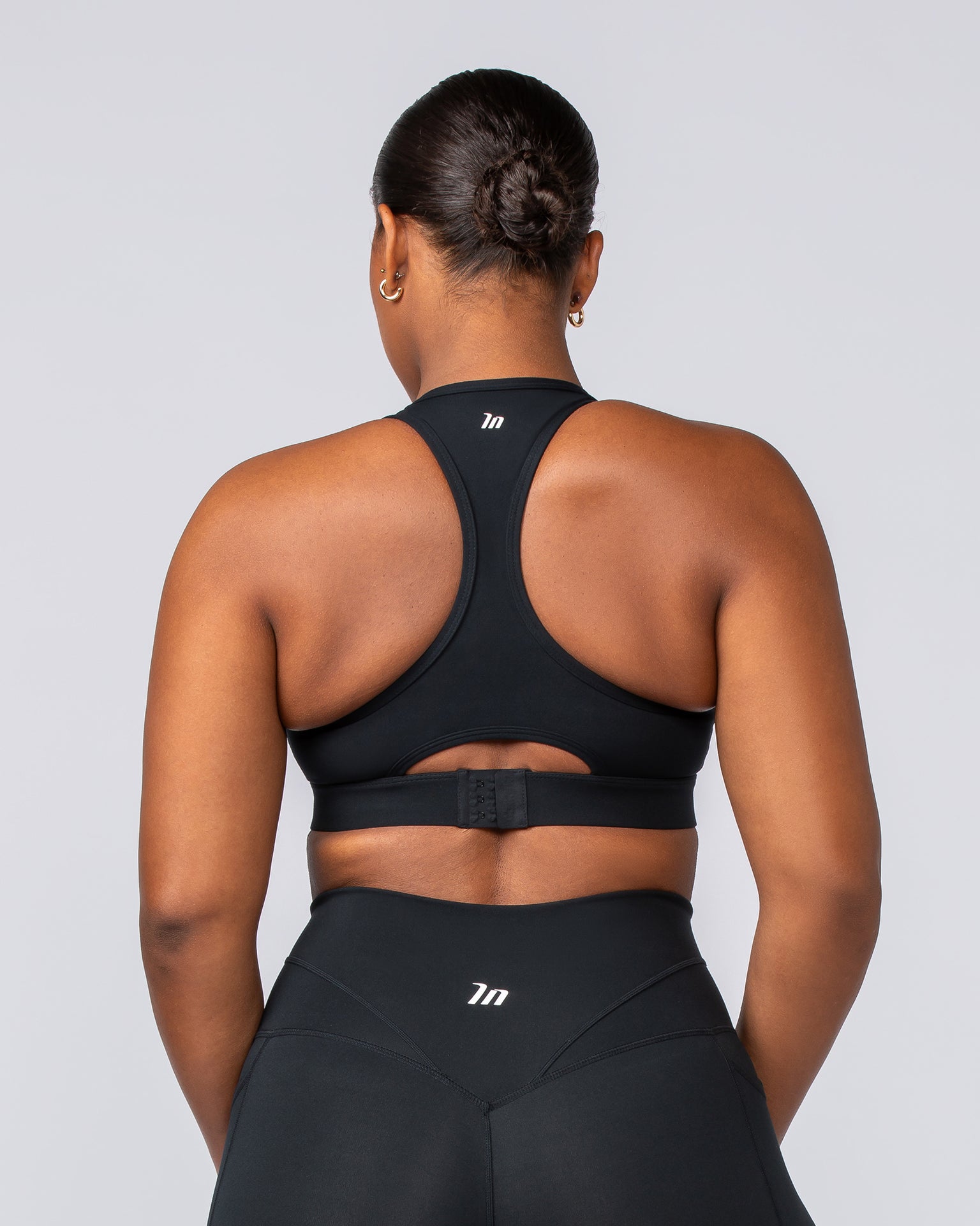 Unrivalled Moulded Bra - Black-Sports Bras-XS-022502BLK-XS-MNAPPRL40608-3-Muscle Nation