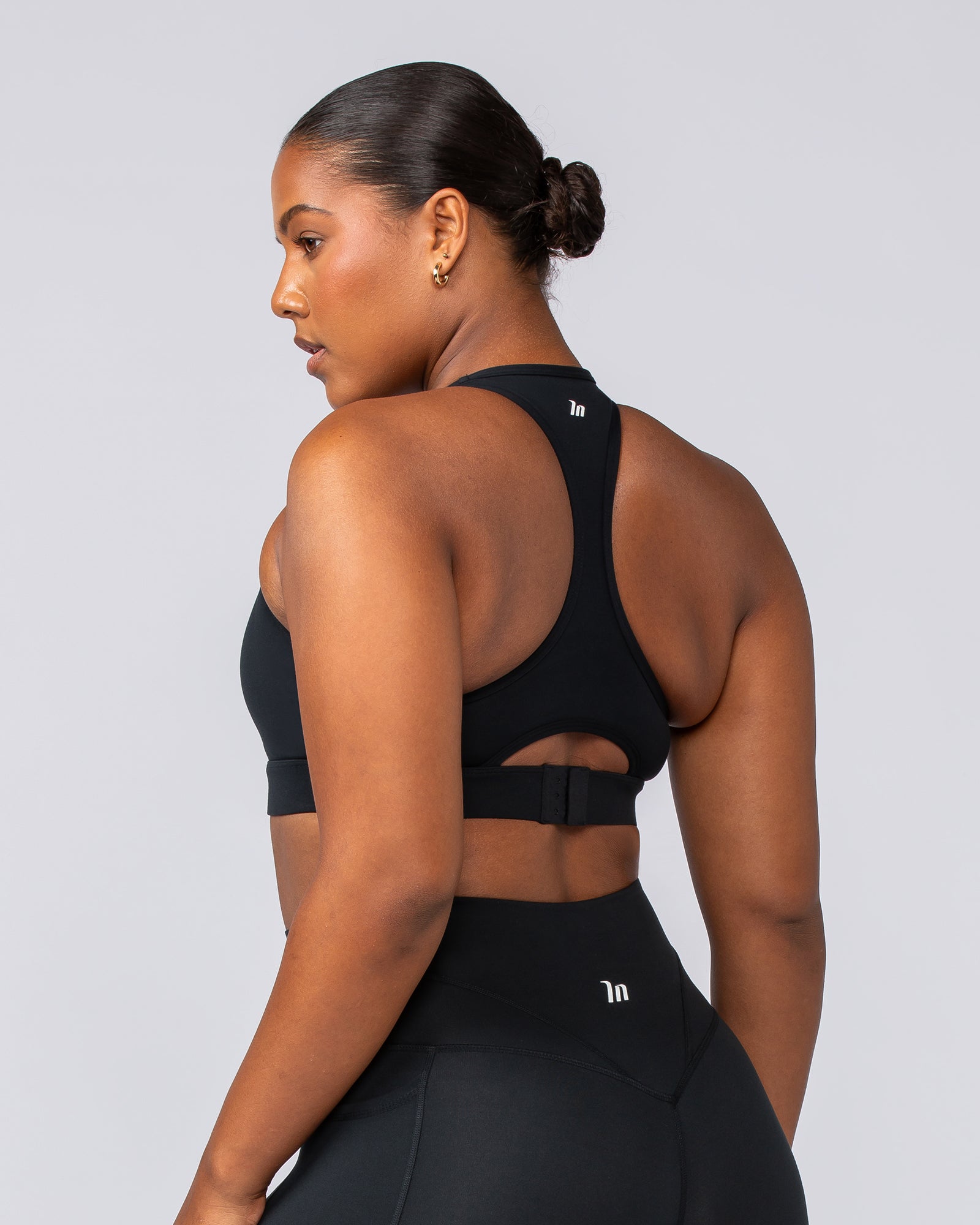 Unrivalled Moulded Bra - Black-Sports Bras-XS-022502BLK-XS-MNAPPRL40608-4-Muscle Nation