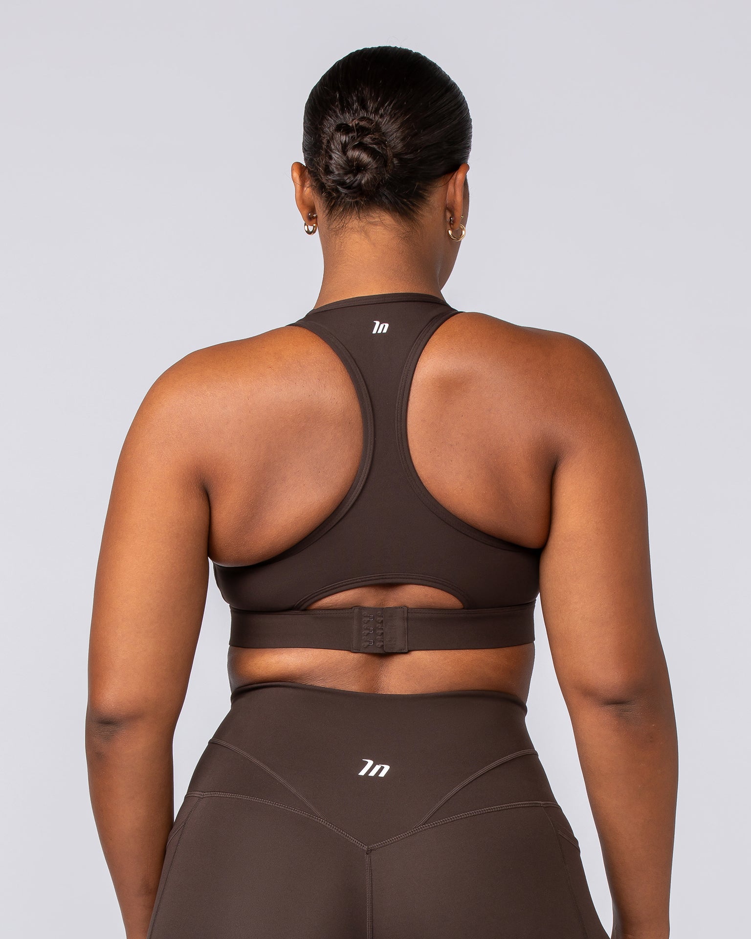 Unrivalled Moulded Bra - Cocoa-Sports Bras-XS-022502COCOA-XS-MNAPPRL40592-4-Muscle Nation