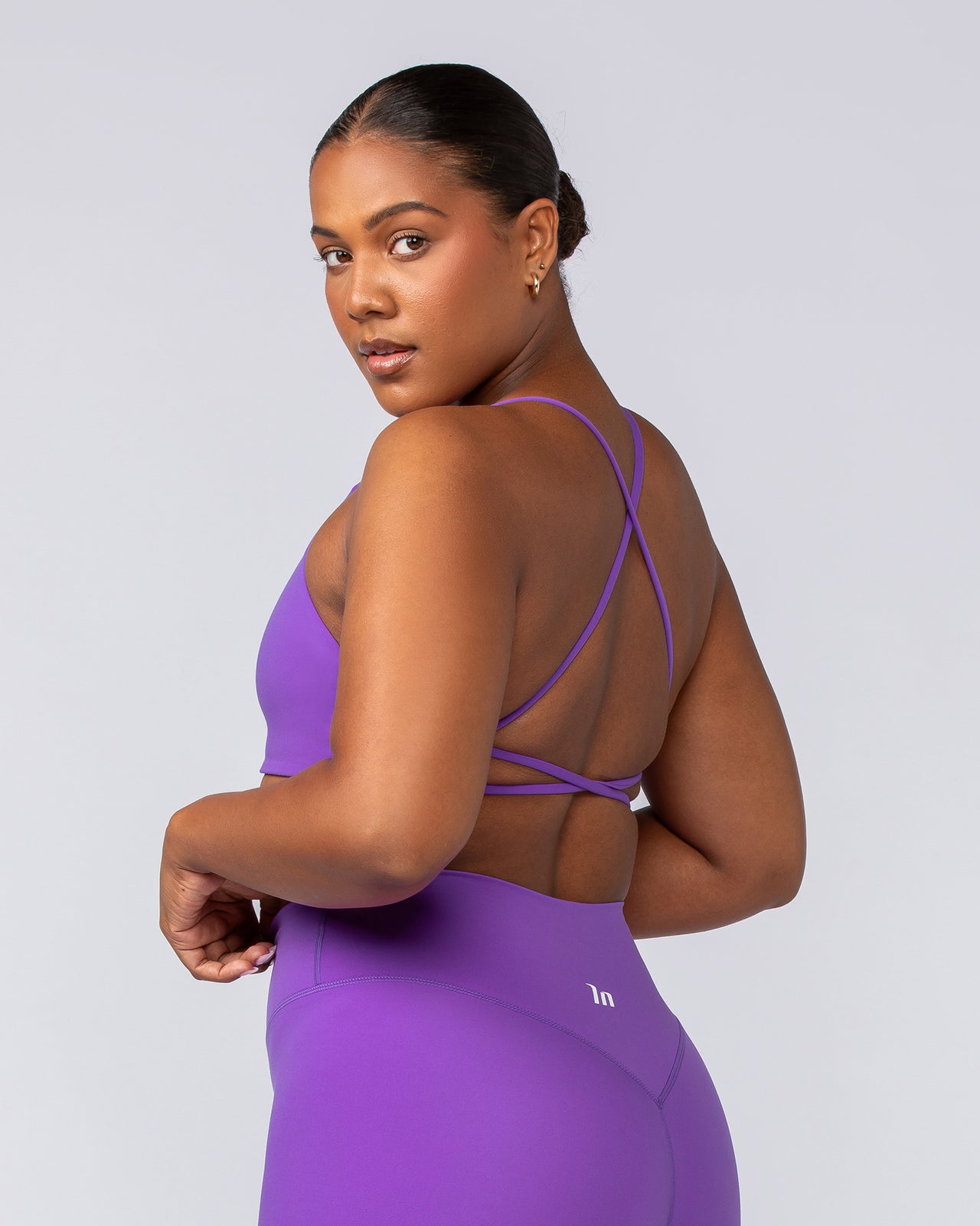 Liberty Strike Bralette Viola - Muscle Nation women's bralette, view 4