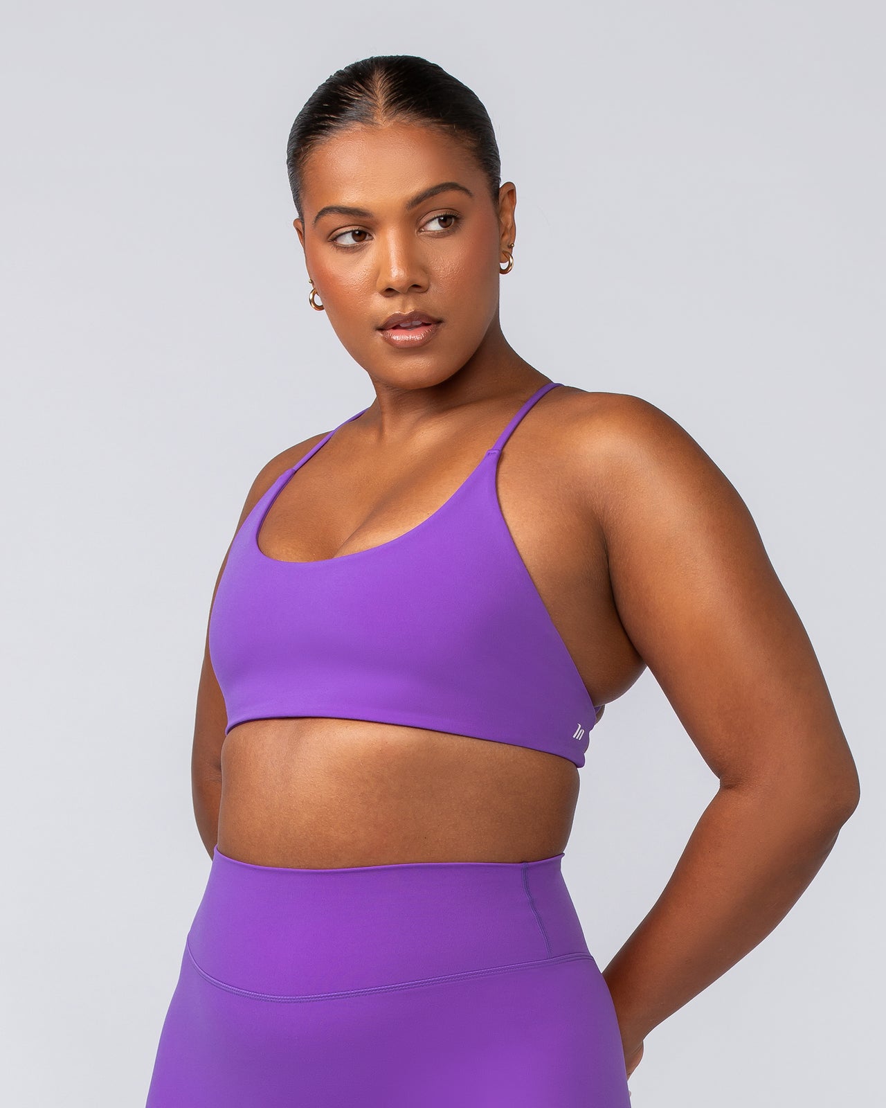 Liberty Strike Bralette Viola - Muscle Nation women's bralette, view 5
