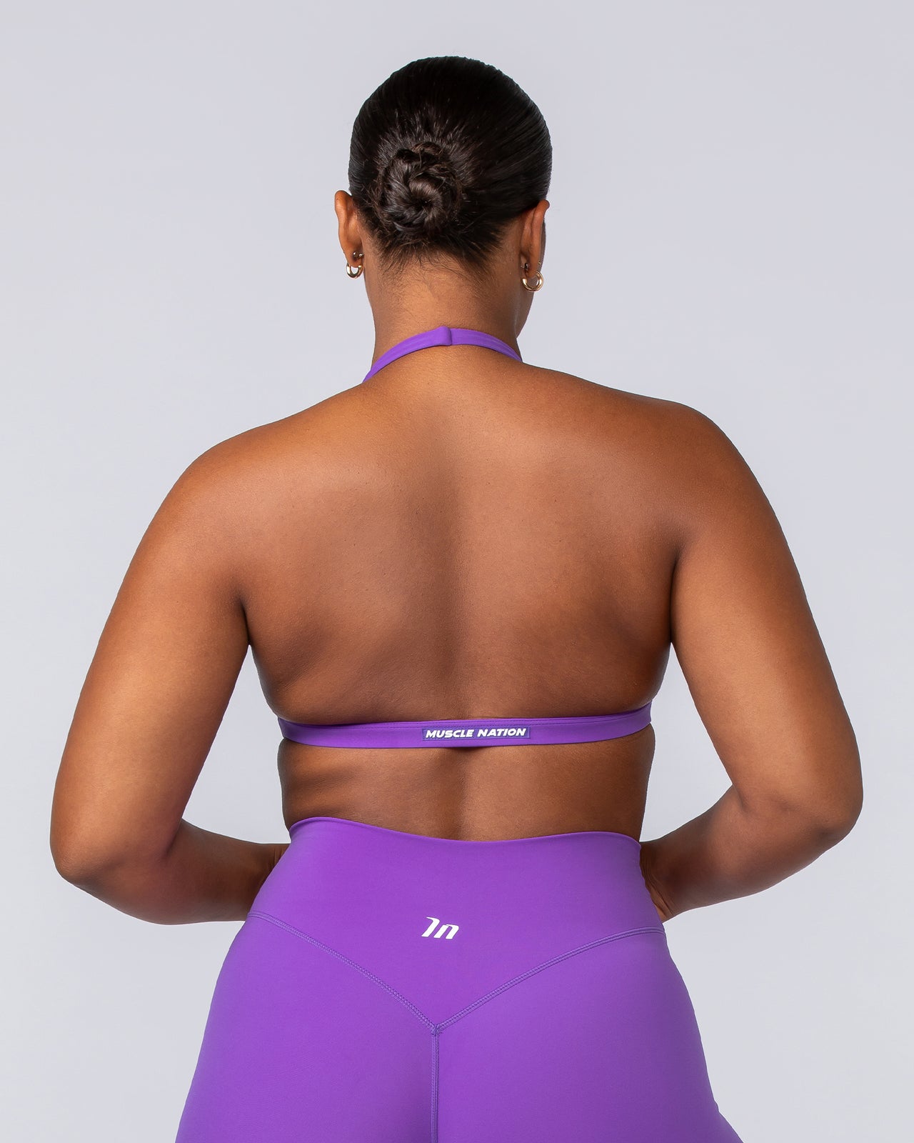 Halter Bralette Viola - Muscle Nation women's bralette, view 5