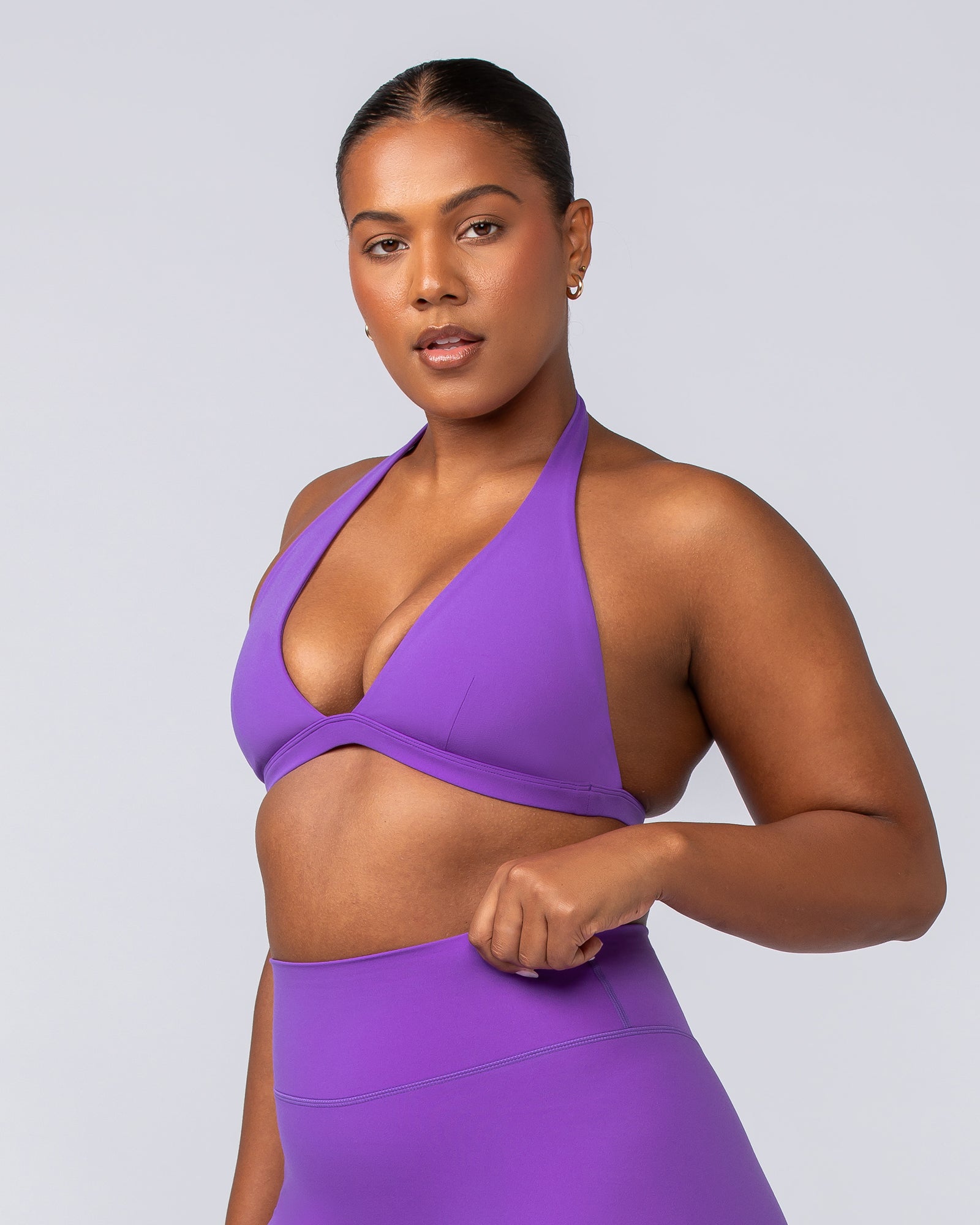 Halter Bralette - Viola-Bralettes-XXS-022505VIOLA-XXS-MNAPPRL40701-4-Muscle Nation