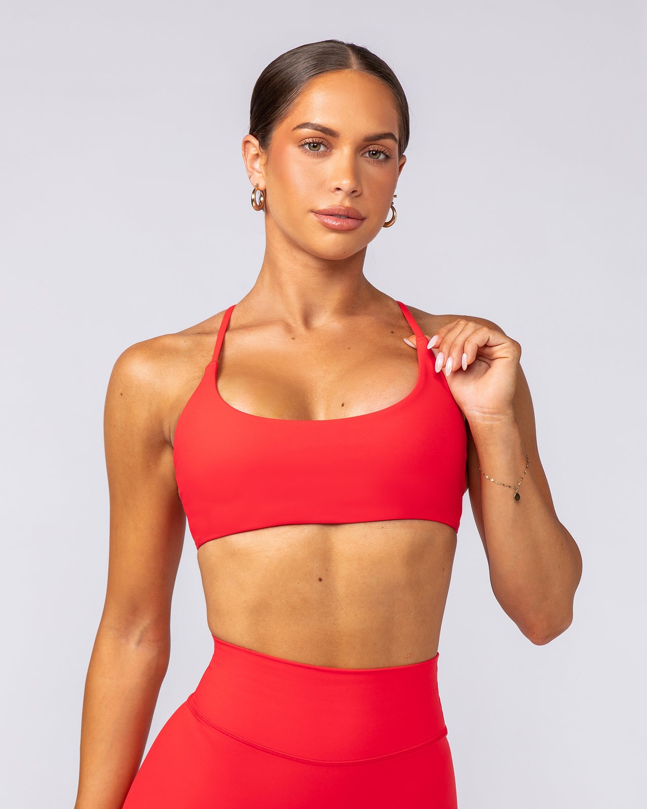 Liberty Strike Bralette Salsa - Muscle Nation women's bralette, view 2