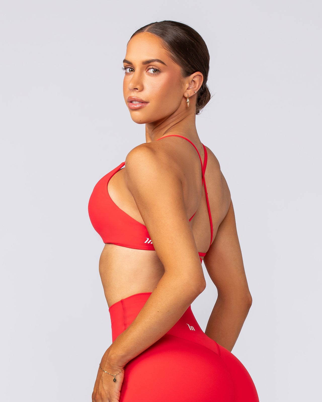 Liberty Strike Bralette Salsa - Muscle Nation women's bralette, view 3