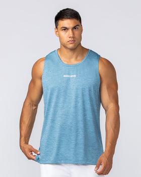Aero Active Tank - Pale Thunder-Singlets & Tanks-S-092419PLTHNDR-S-MNAPPRL40132-1-Muscle Nation