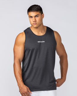 Aero Active Tank - Black-Singlets & Tanks-S-092419BLK-S-MNAPPRL40118-1-Muscle Nation