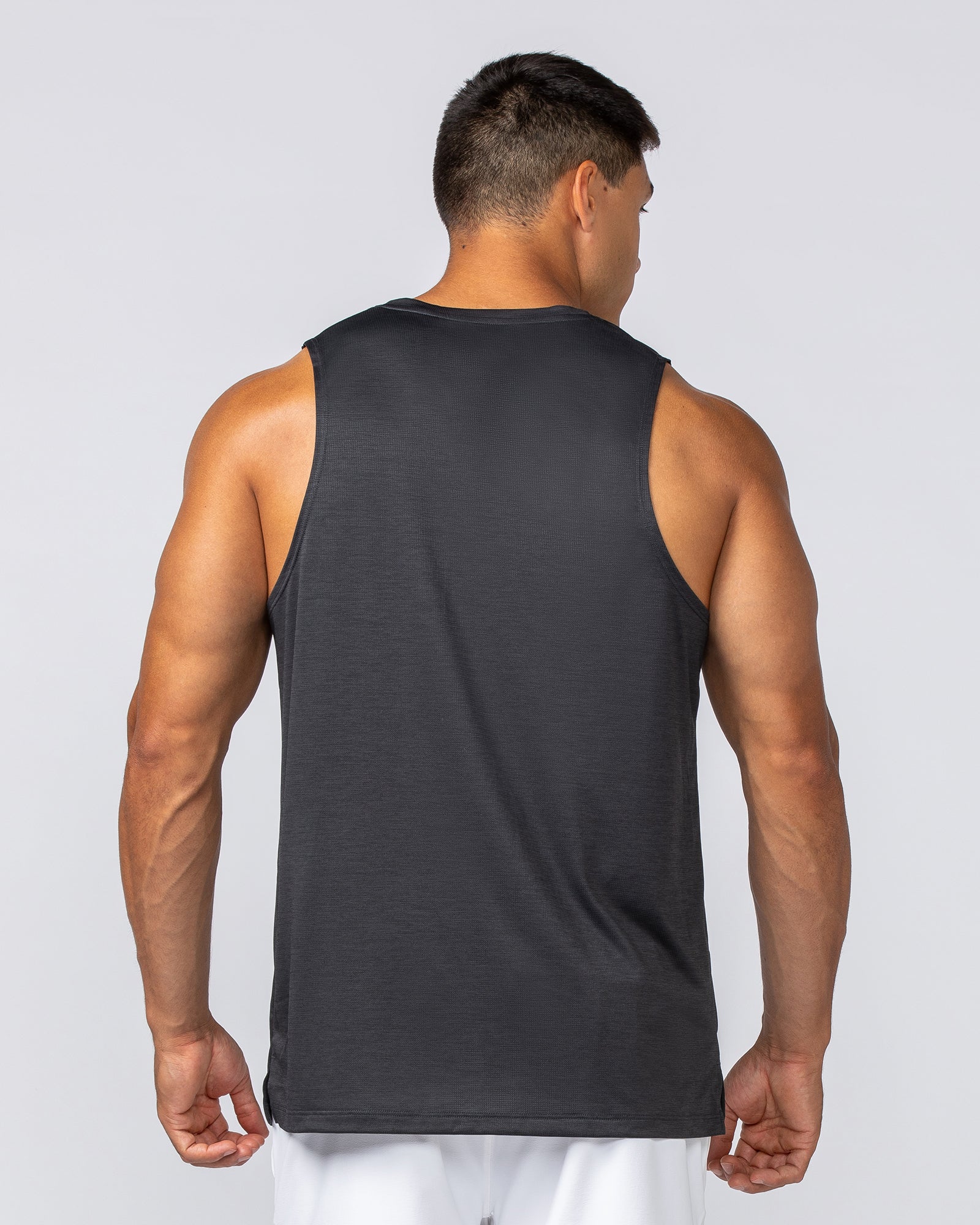 Aero Active Tank - Black-Singlets & Tanks-S-092419BLK-S-MNAPPRL40118-4-Muscle Nation