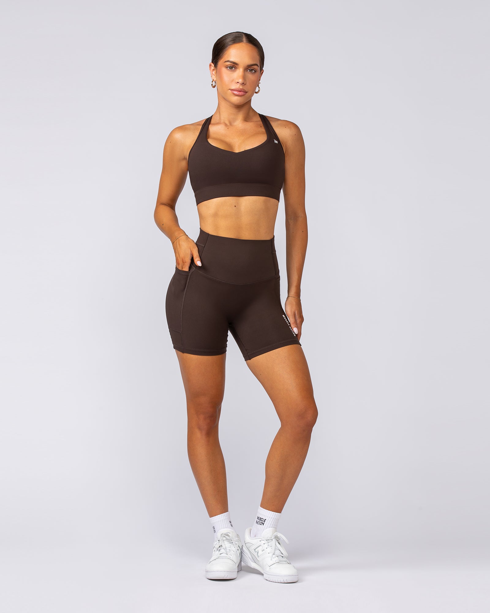 Elite Support Bra - Cocoa-Sports Bras-XXS-022501COCOA-XXS-MNAPPRL40752-5-Muscle Nation