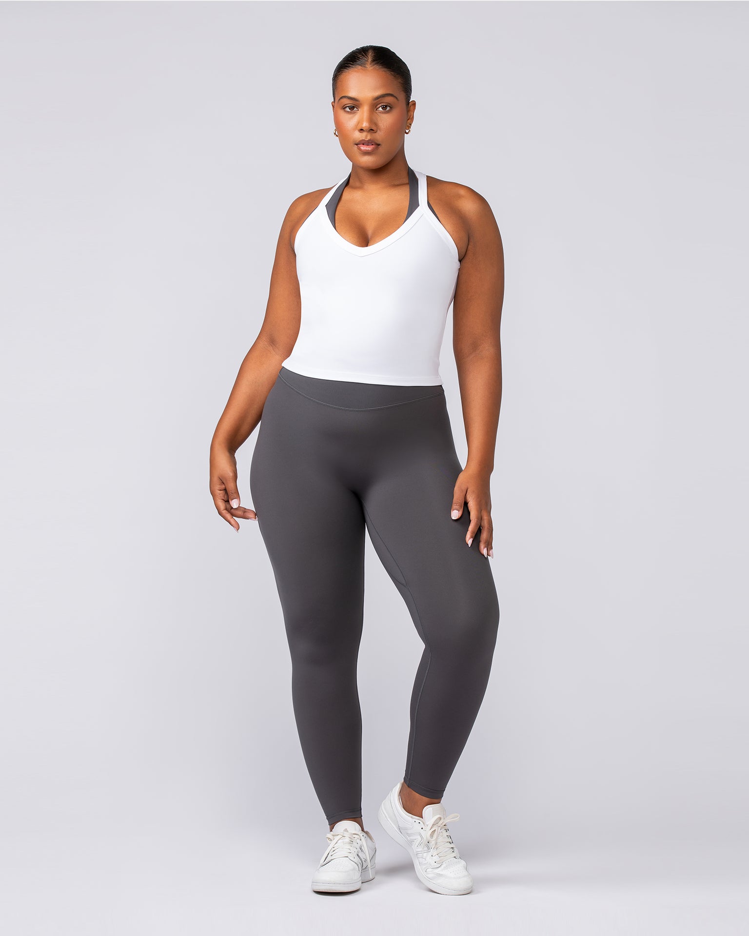 Effortless Tank - White-Singlets & Tanks-XXS-022511WHT-XXS-MNAPPRL40725-5-Muscle Nation