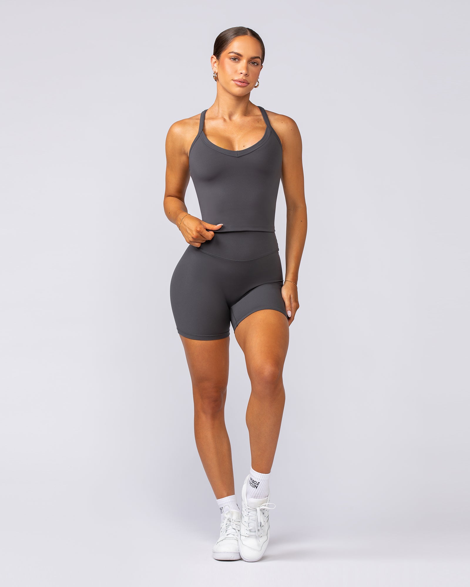 Effortless Tank - Phantom-Singlets & Tanks-XXS-022511PHNTM-XXS-MNAPPRL40734-5-Muscle Nation