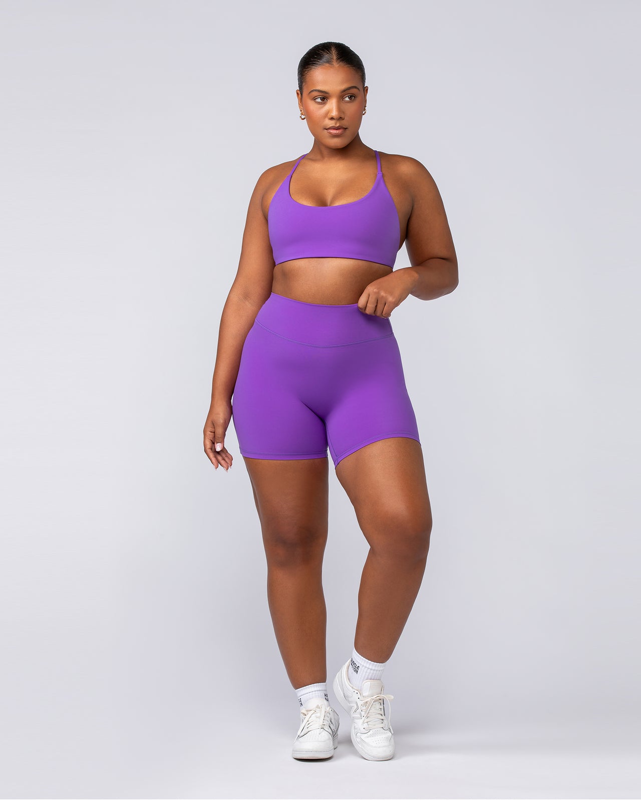 Liberty Strike Bralette Viola - Muscle Nation women's bralette, view 6