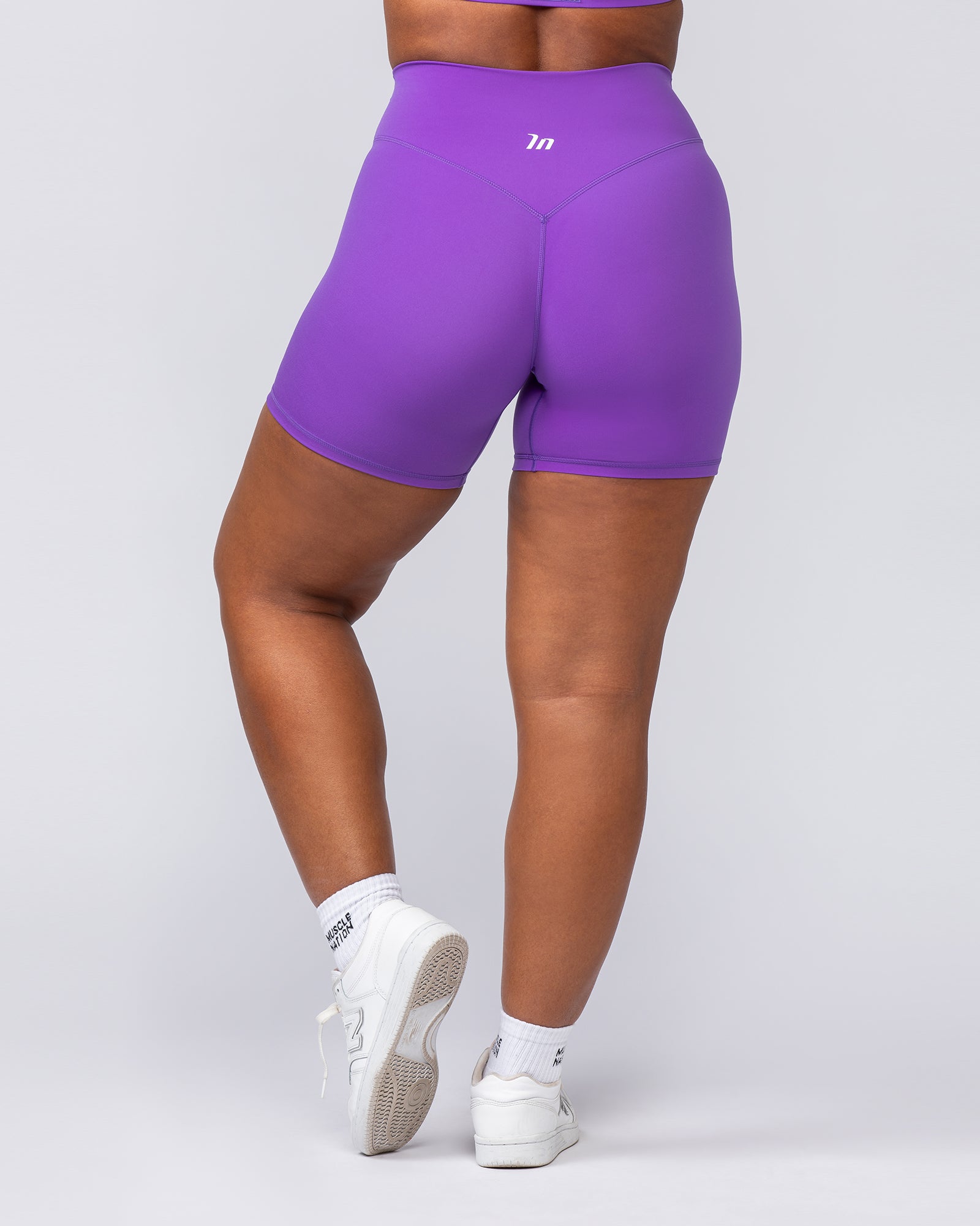 Liberty Zero Rise Bike Shorts - Viola-Bottoms-XXS-022507VIOLA-XXS-MNAPPRL40657-6-Muscle Nation