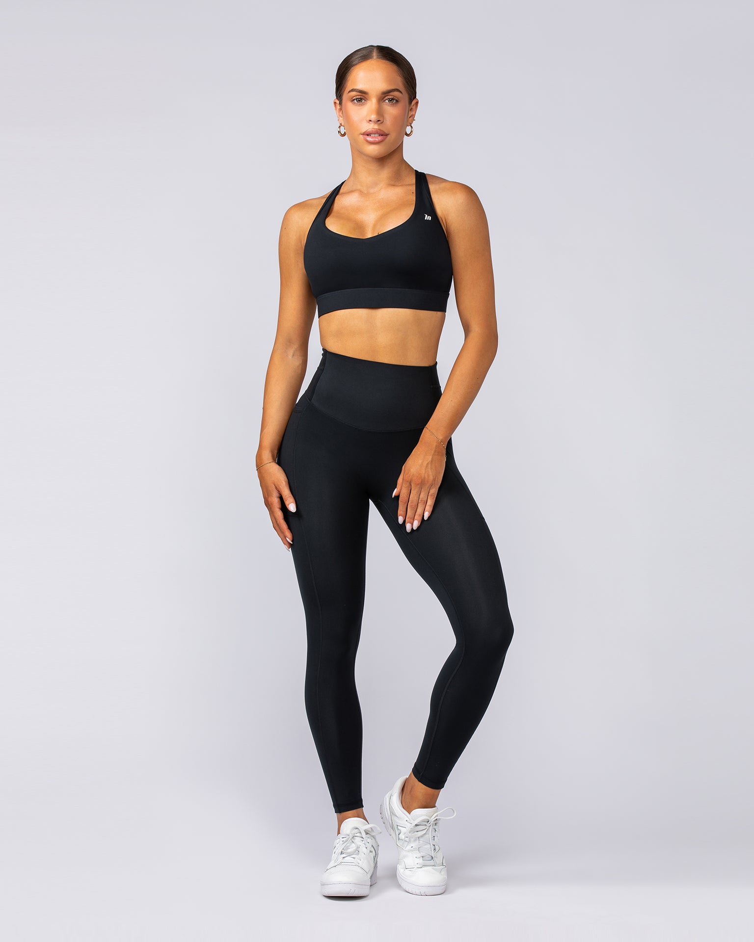 Unrivalled Everyday Pocket Ankle Leggings - Black-Leggings-XXS-042320BLK-XXS-MNAPPRL23743-10-Muscle Nation