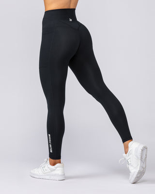 Unrivalled Everyday Pocket Ankle Leggings - Black-Leggings-XXS-042320BLK-XXS-MNAPPRL23743-1-Muscle Nation