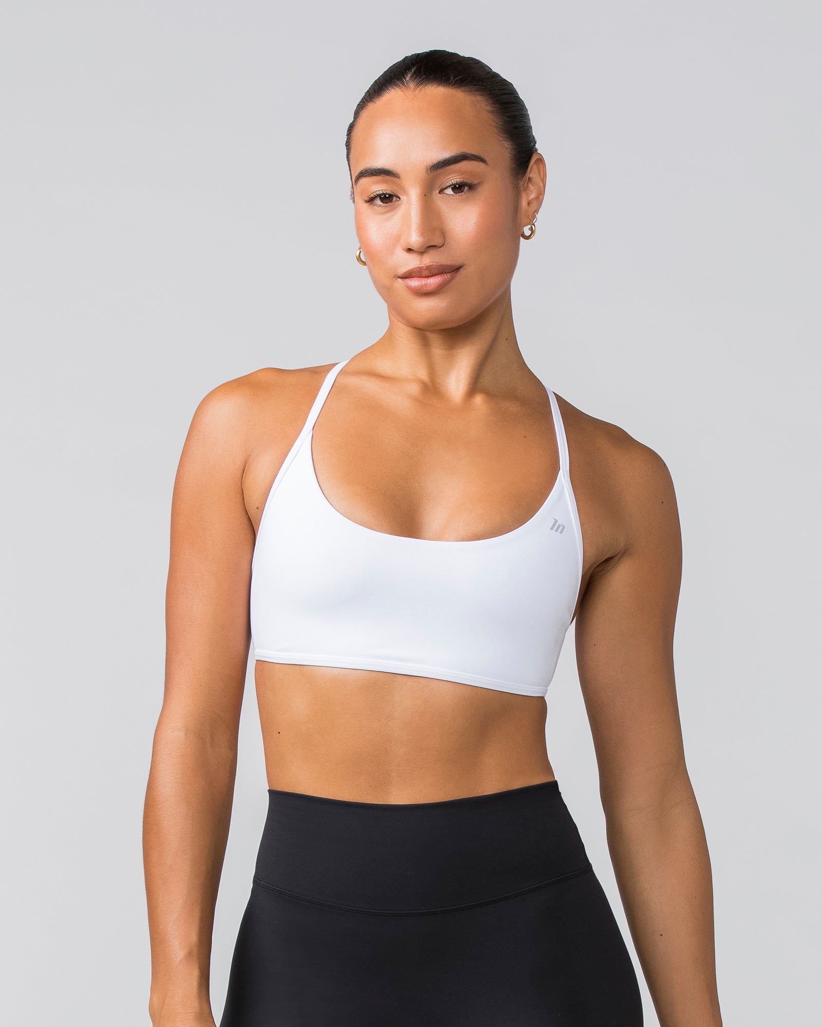 Essence Bralette - White-Bralettes-XXS-112242WHT-XXS-MNAPPRL31158-2-Muscle Nation