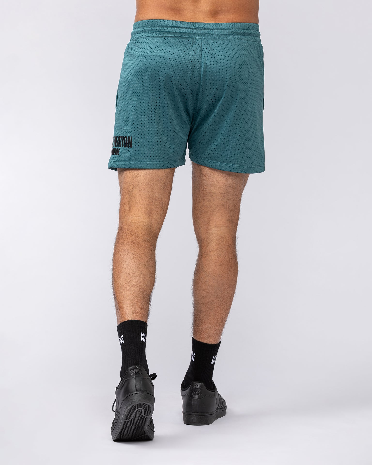 Worldwide Lay Up 3.5" Shorts - Shark-Shorts-S-092528SHRK-S-MNAPPRL44263-6-Muscle Nation