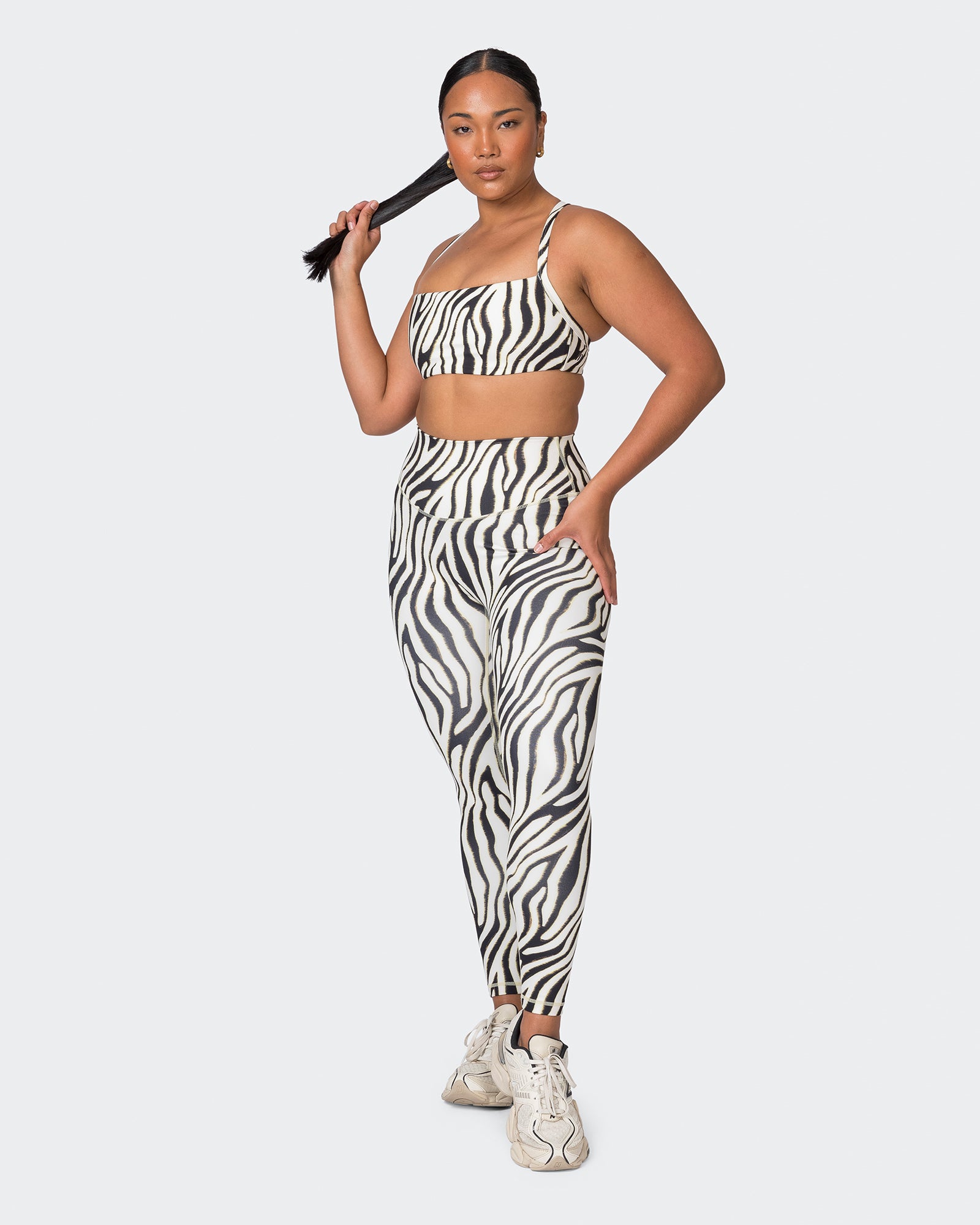Ultra Everyday Ankle Length Leggings - Zebra Print-Leggings-XXS-052311SPCZEBPR-XXS-MNAPPRL24736-8-Muscle Nation