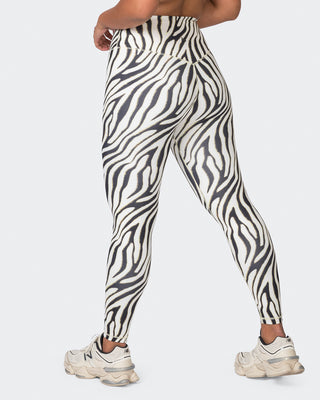 Ultra Everyday Ankle Length Leggings - Zebra Print-Leggings-XXS-052311SPCZEBPR-XXS-MNAPPRL24736-2-Muscle Nation
