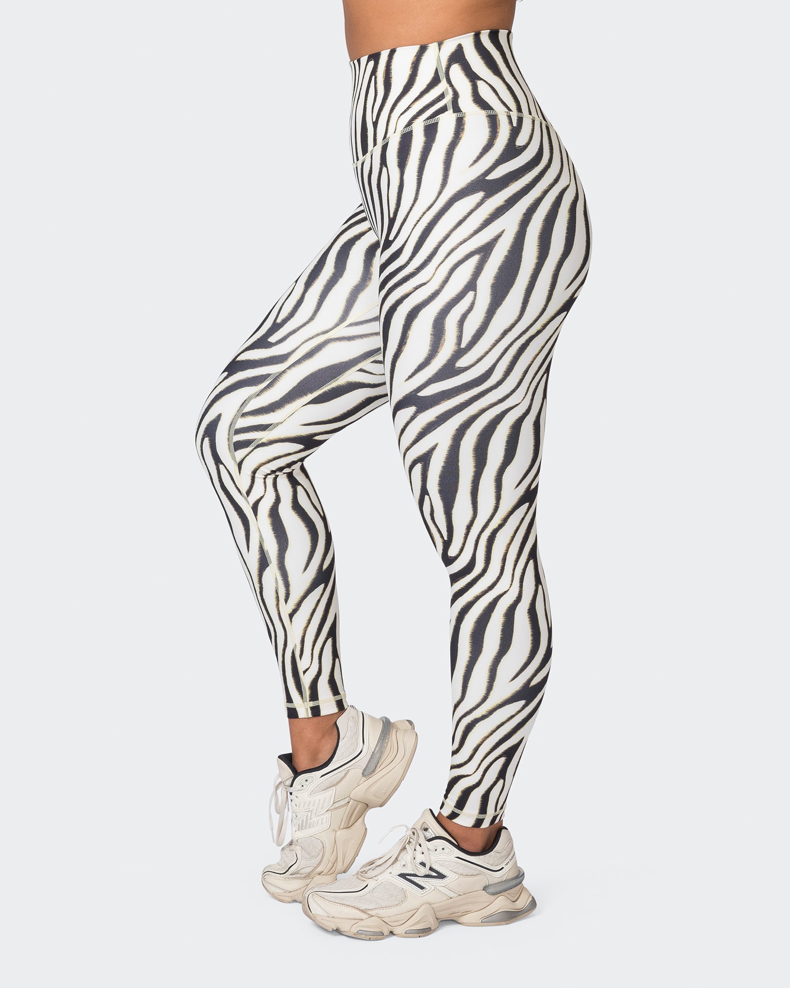 Ultra Everyday Ankle Length Leggings - Zebra Print-Leggings-XXS-052311SPCZEBPR-XXS-MNAPPRL24736-5-Muscle Nation