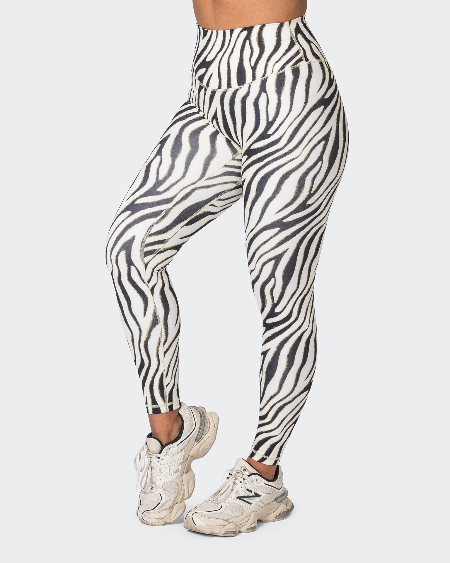 Ultra Everyday Ankle Length Leggings - Zebra Print-Leggings-XXS-052311SPCZEBPR-XXS-MNAPPRL24736-4-Muscle Nation