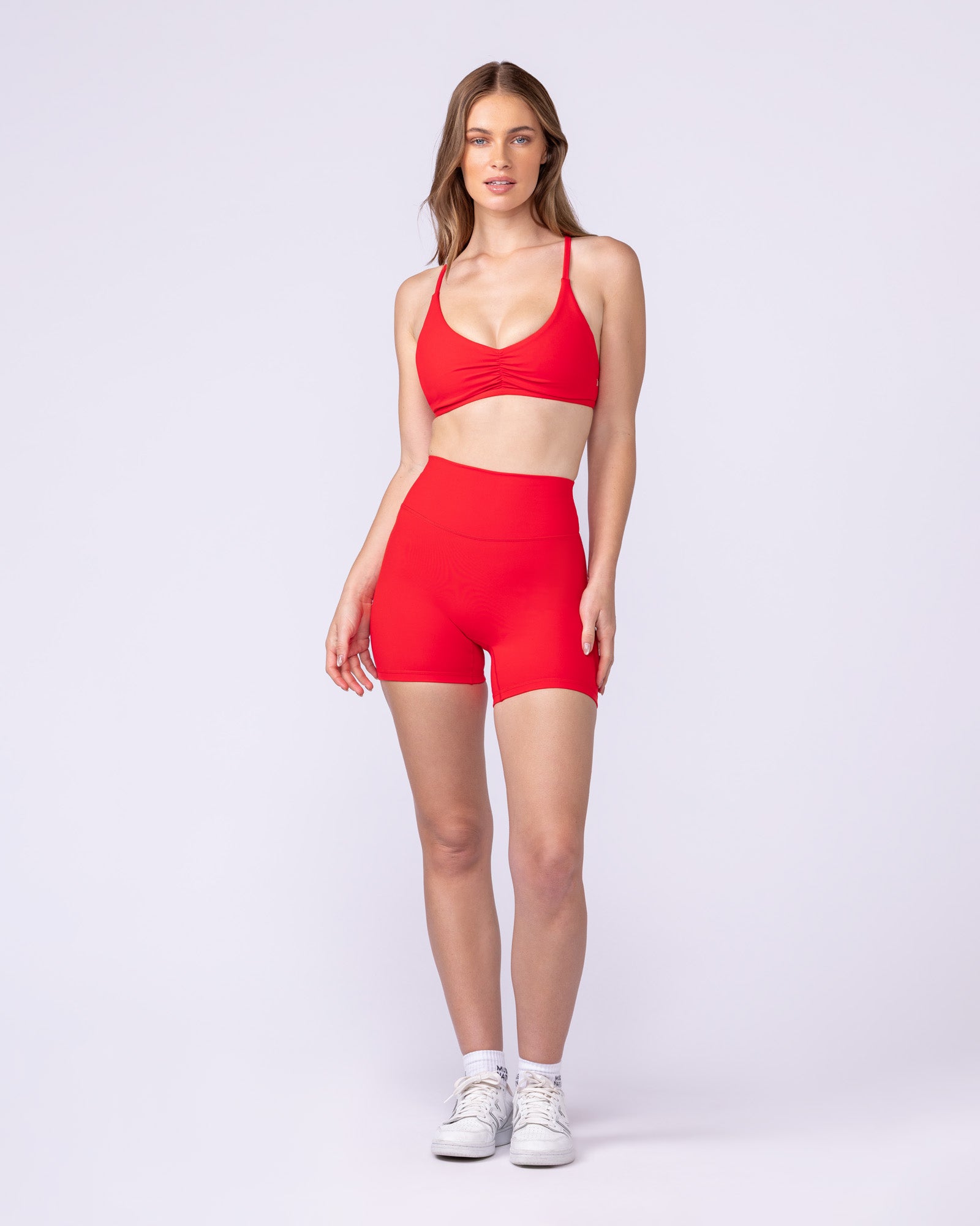 Zero Rise Everyday Midway Shorts - Chilli-Shorts-XXS-1125112CHIL-XXS-MNAPPRL46840-5-Muscle Nation