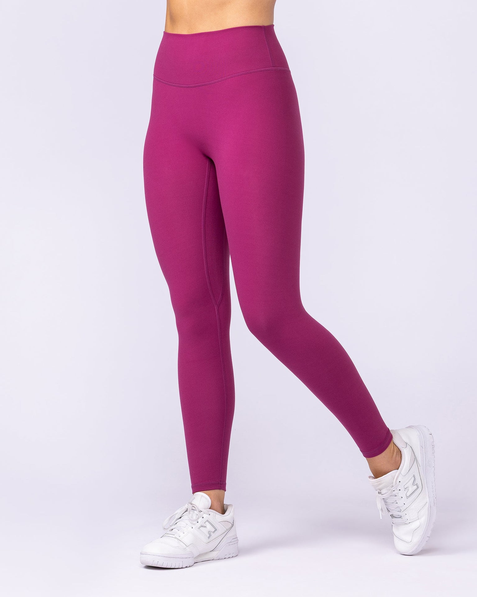 Zero Rise Everyday Ankle Length Leggings - Raspberry Quartz-Leggings-XXS-1125114RSPQ-XXS-MNAPPRL46831-2-Muscle Nation