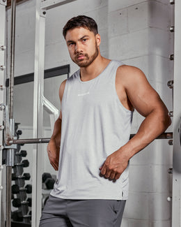 Aero Active Tank - Quiet Grey-Singlets & Tanks-S-1125167QUTGRY-S-MNAPPRL47206-1-Muscle Nation