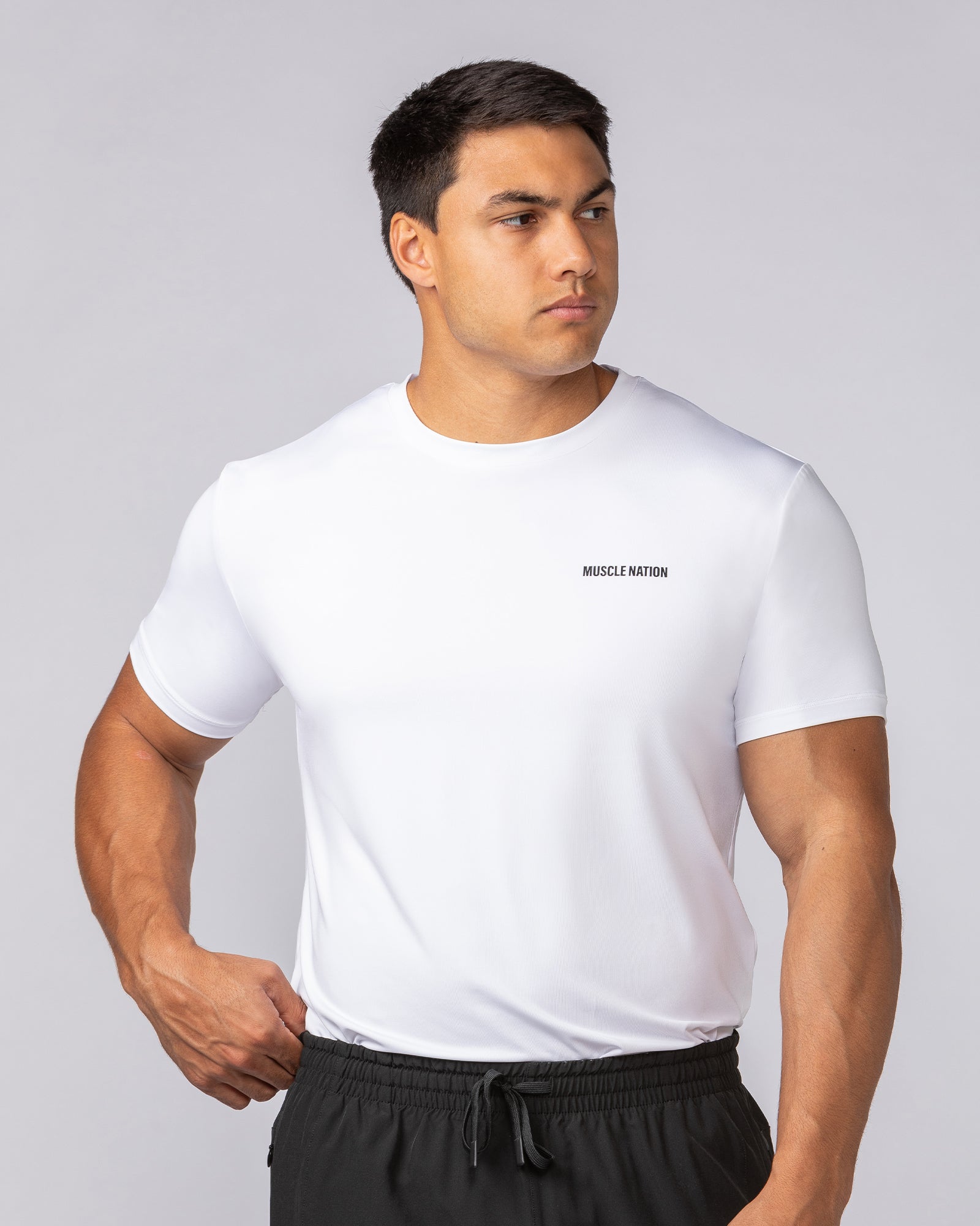 Climaflex Active Tee - White-T-Shirts-XS-032545WHT-XS-MNAPPRL43419-1-Muscle Nation